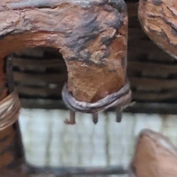 NATIVE AZTEC METAL DANCERA CANDLE HOLDER VINTAGE ZODAX PRODUCT - Picture 9 of 10